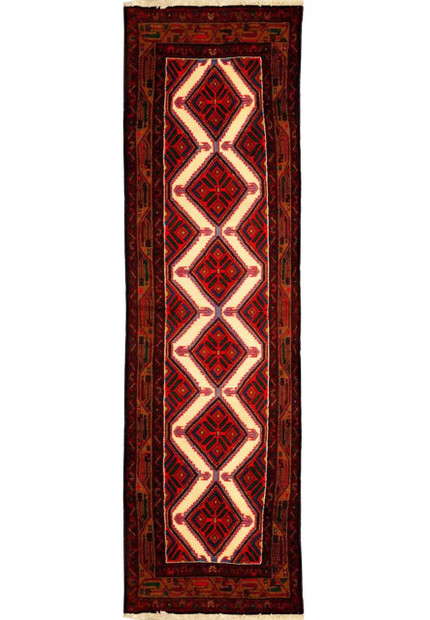 2'6 x 10 Persian Enjlas Runner Rug