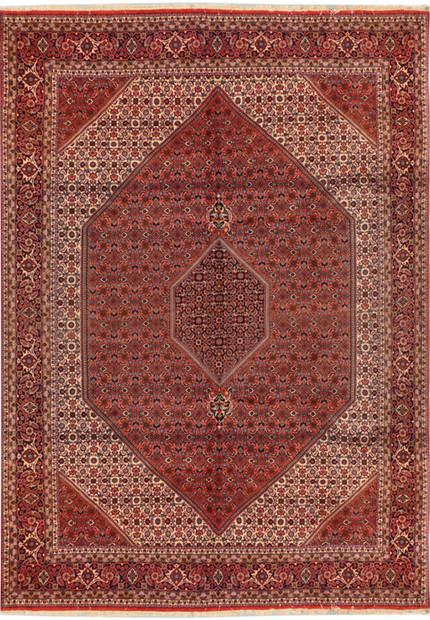 8'3" x 11'3" Persian Bijar Iron Rug
