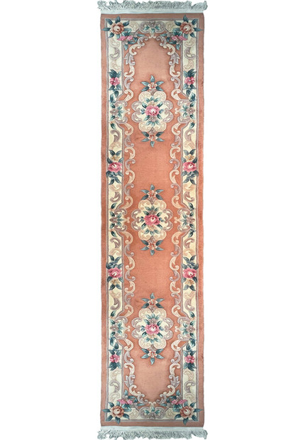2'3 x 11 Oriental Art Deco Runner