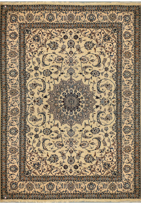 8'3" x 10'8" Persian Nain Rug