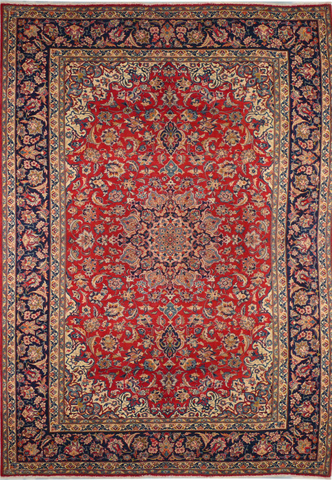 9'3 x 13'1 Persian Isfahan Rug