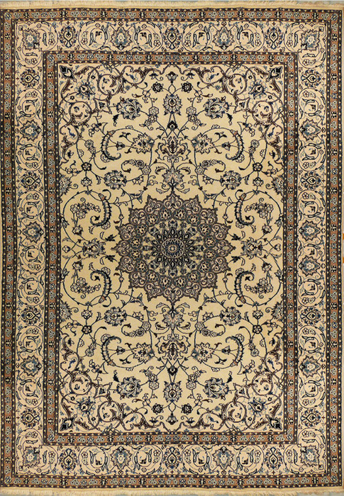 8'2" x 11'3" Persian Nain 9 LAA Rug