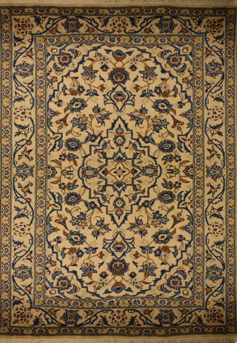 3'2" x 5'5" Persian Kashan Rug