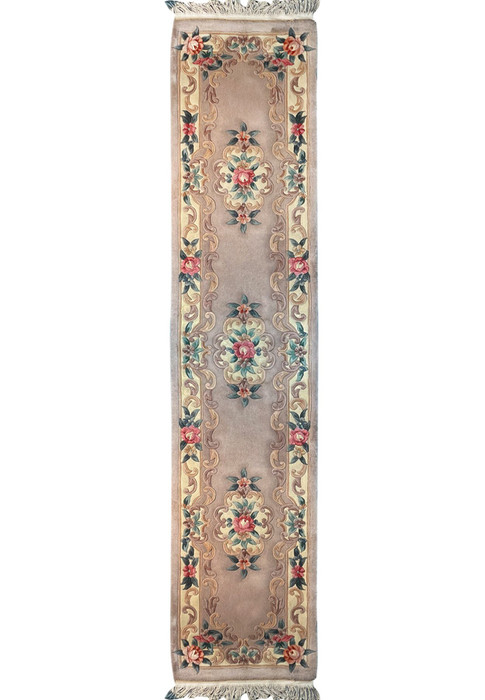 2'3 x 11 Oriental Art Deco Runner Rug
