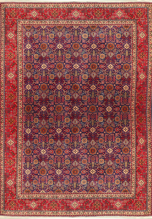 10'1 x 12'7 Persian Sarough Rug All Over Design