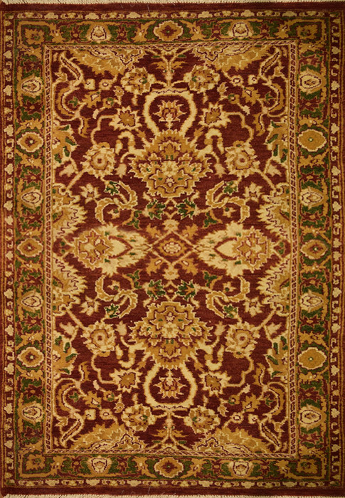 3'1" x 5'5" Oriental Agra Rug