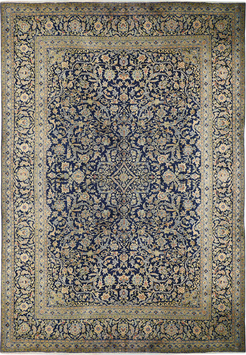 9'4 x 13'1 Premium Persian Kashan Rug