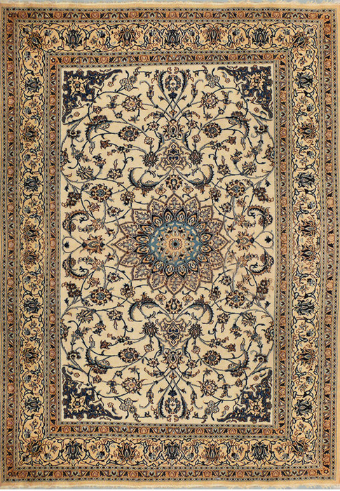 8 x 11'3" Persian Nain Rug