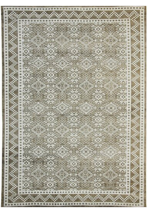 5 x 8 Transitional Modern Nepali Handknotted rug