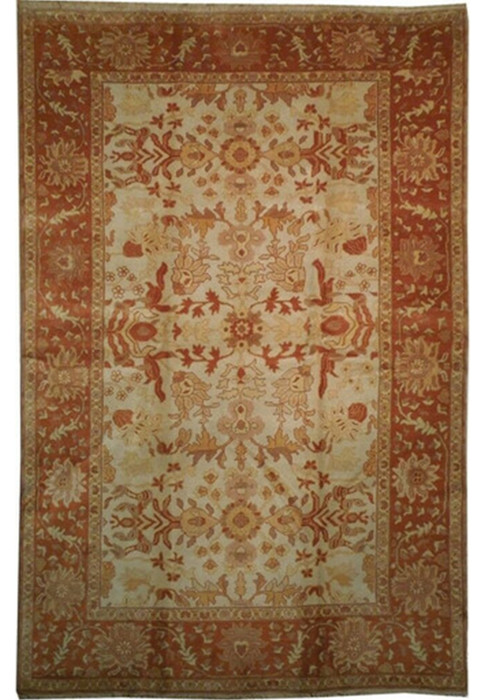 6 x 9 Transitional Oushak Rug