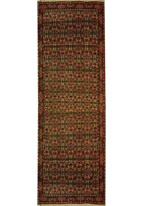 3x9 Persian Bijar Rug Runner