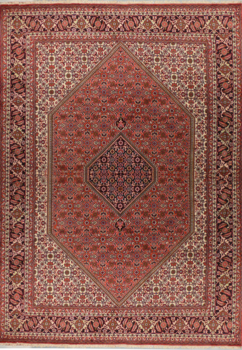 6'5 x 9'7 Persian Bijar Rug Mahi Design