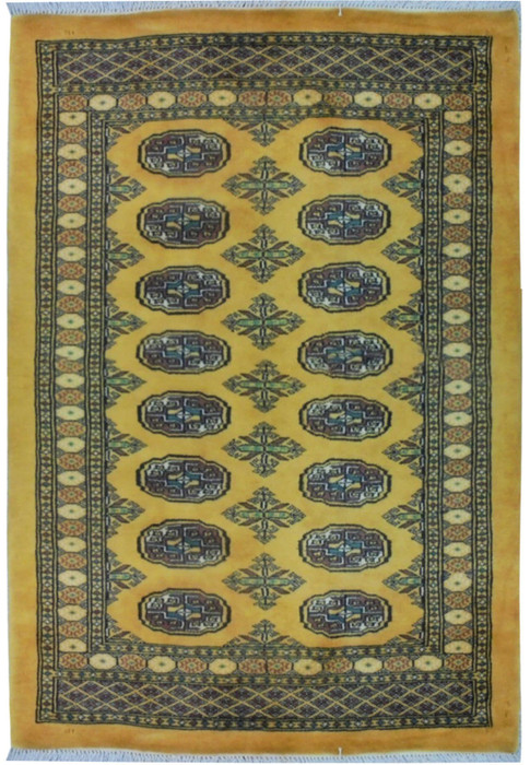 3 x 4 Oriental Bokhara Rug Elephant Steps