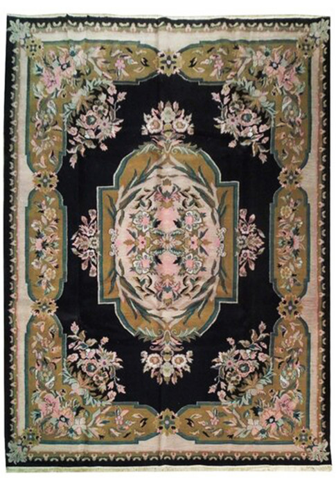 9 x 12 Oriental Jaipur Rug | French Design