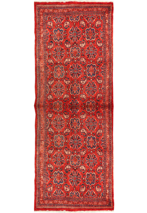 4'2 x 10'6 Persian Bibiabad Rug All Over Design