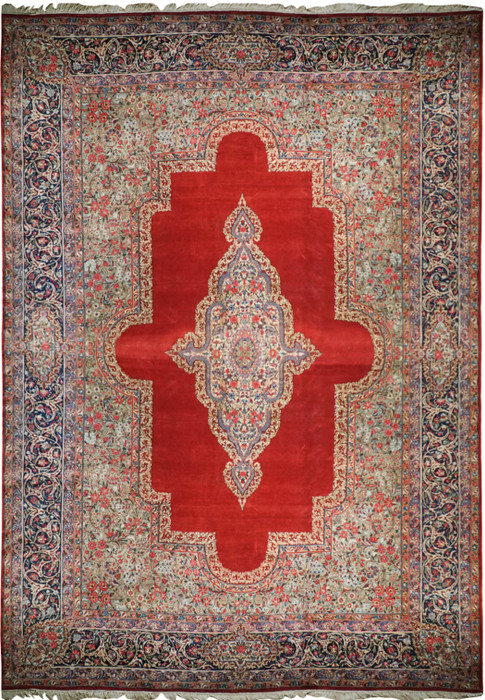10x14 Persian Kerman Rug