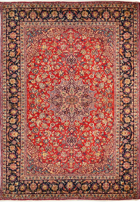 9'8" x 12'8" Persian Isfahan Rug