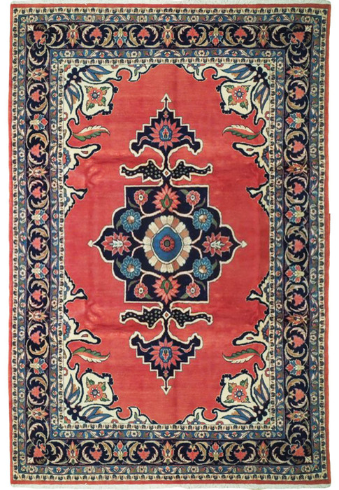 7 x 10'8" Persian Sarough Rug