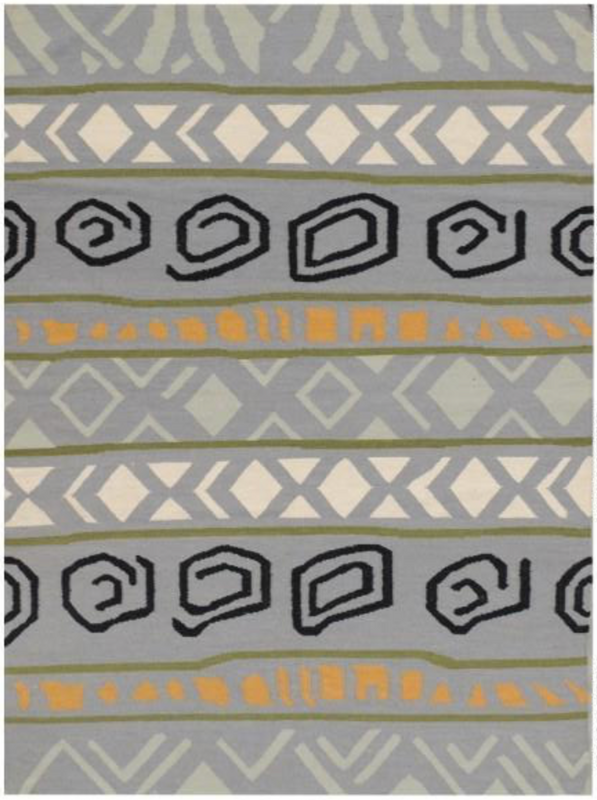 5 x 8 Authentic Handmade Flat Weave Kilim Rug 1