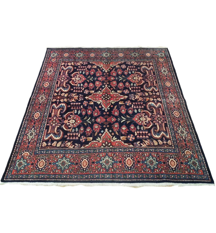 7 x 7 Persian Sarough Square Rug