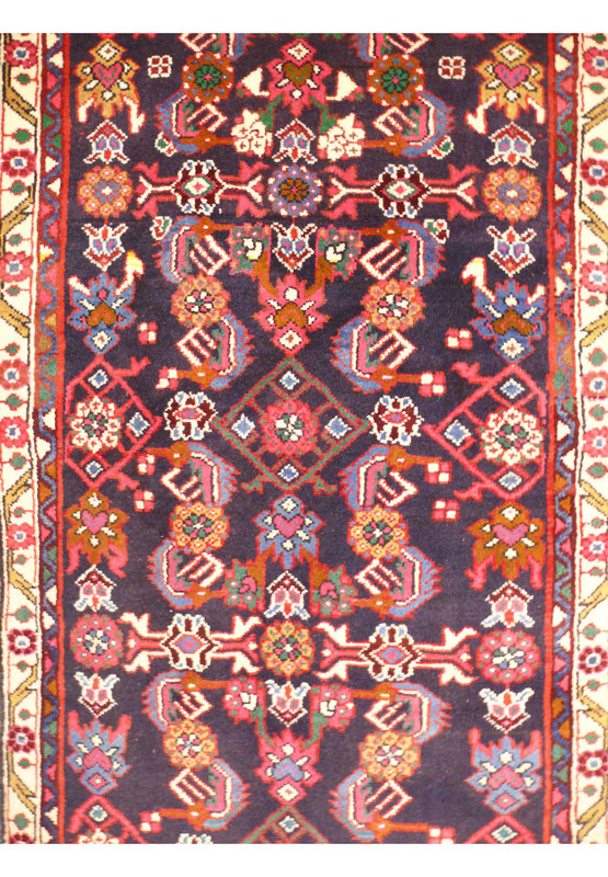 3'2 x 12'2 Persian Hamedan Runner Rug