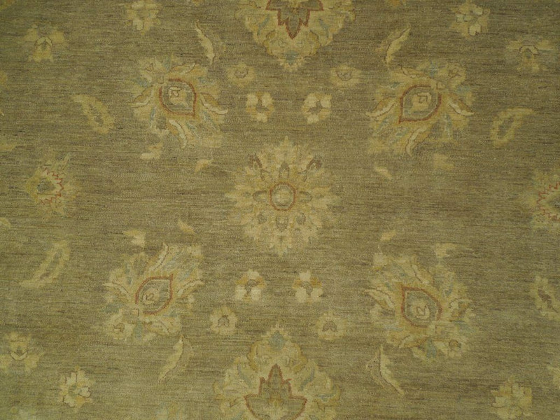 10 x 13'5 Antique Look Transitional Chobi Rug