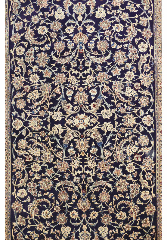 6'6 x 9'8 Persian Nain 9 LAA Wool & Silk Rug