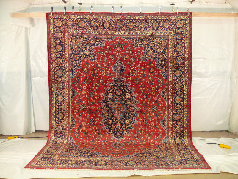 9'5" x 12'8" Persian Mashad Rug