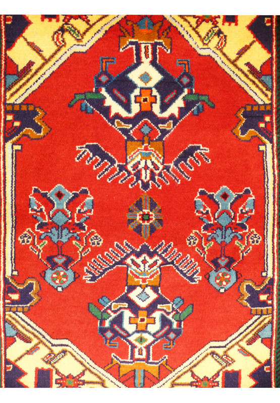 3 x 5 Persian Khamseh Rug