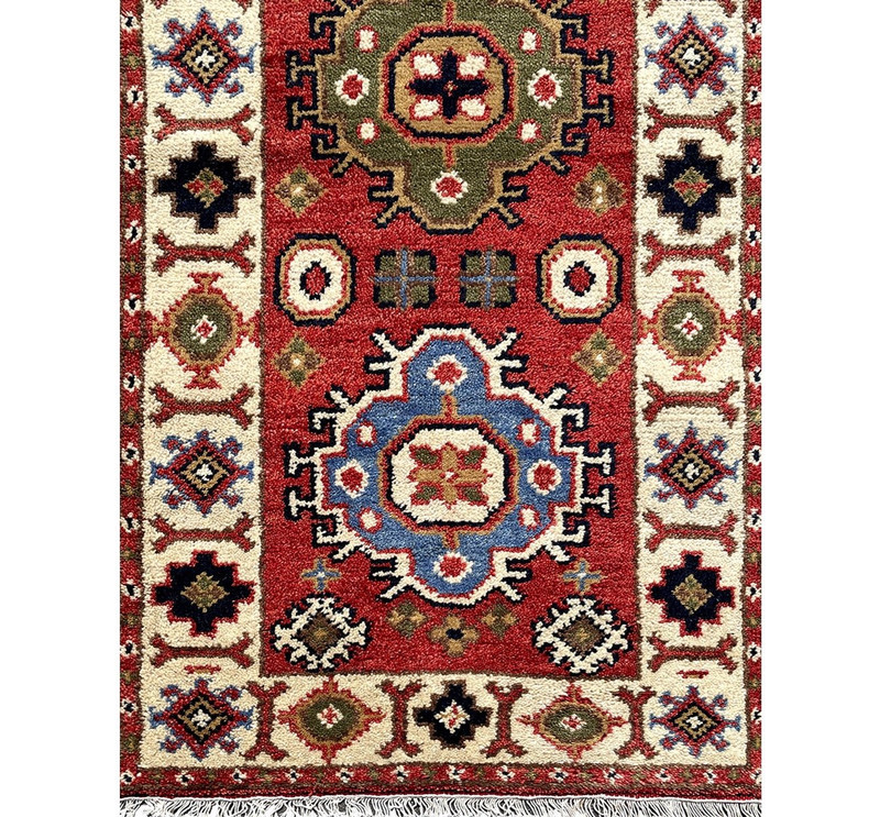 2'7 x 10 Oriental Heriz Runner Rug