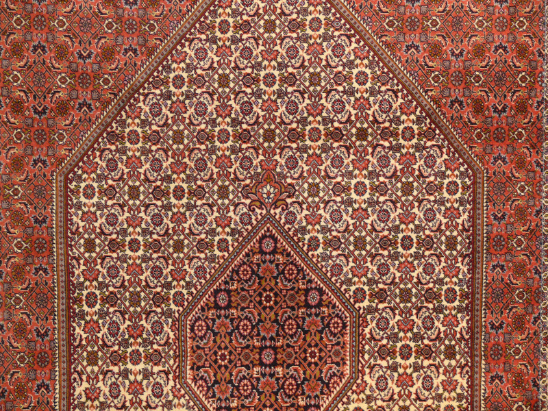 6'6" x 9'7" Persian Bijar Rug
