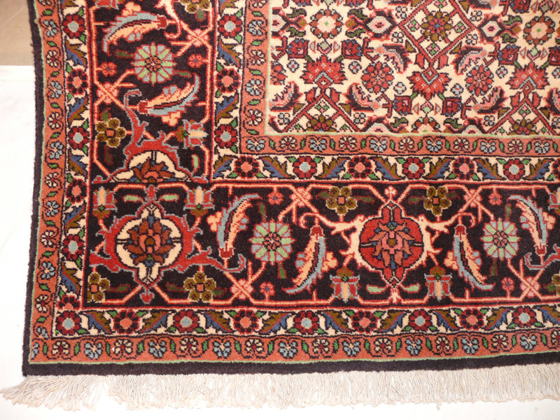 6'3 x 9'6 Persian Bijar Rug Mahi Design