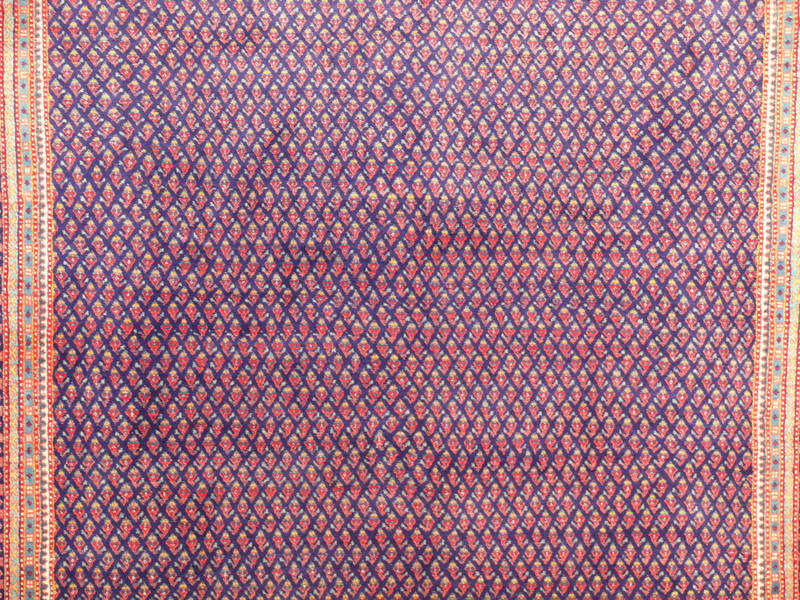 9 x 12'2" Persian Arak Rug - Detailed Pattern