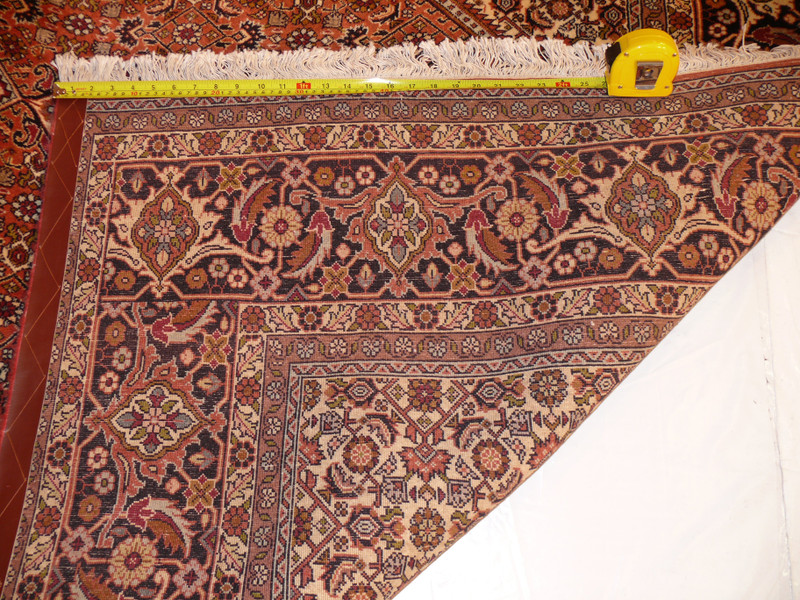 6'3" x 9'8" Persian Bijar Iron Rug