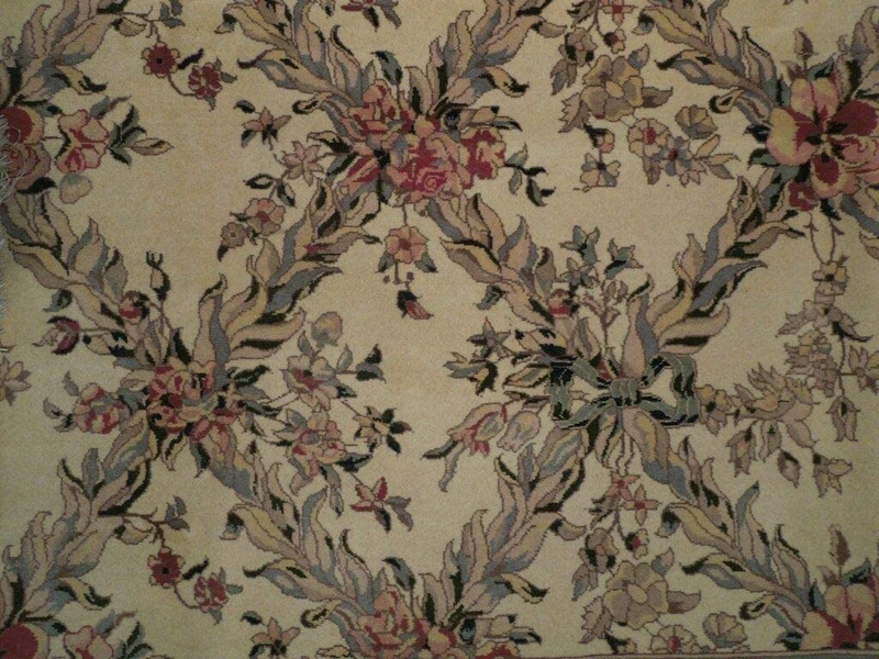 8 x 10 Oriental English Garden Design Rug