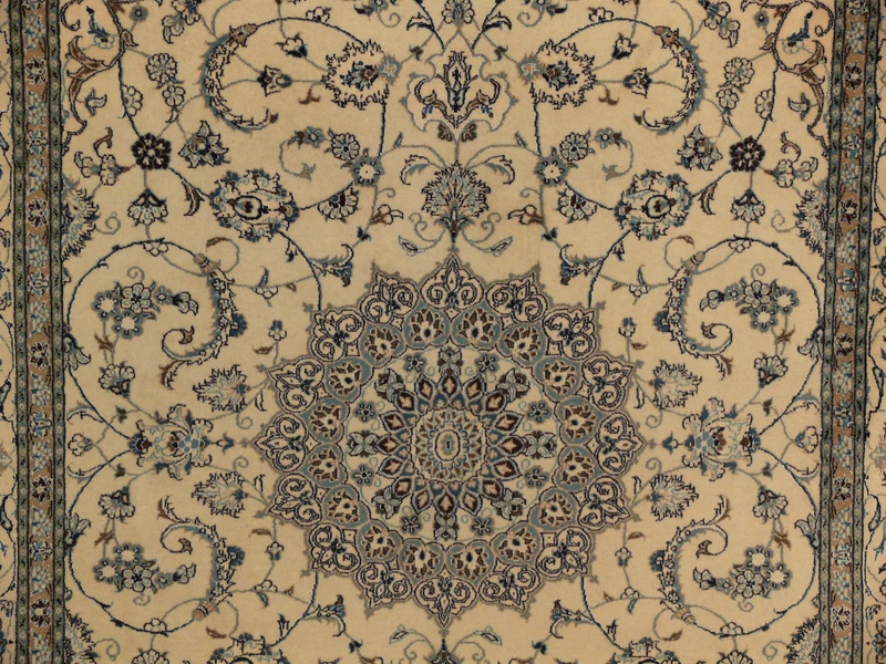 8'2" x 11'7" Persian Nain Rug