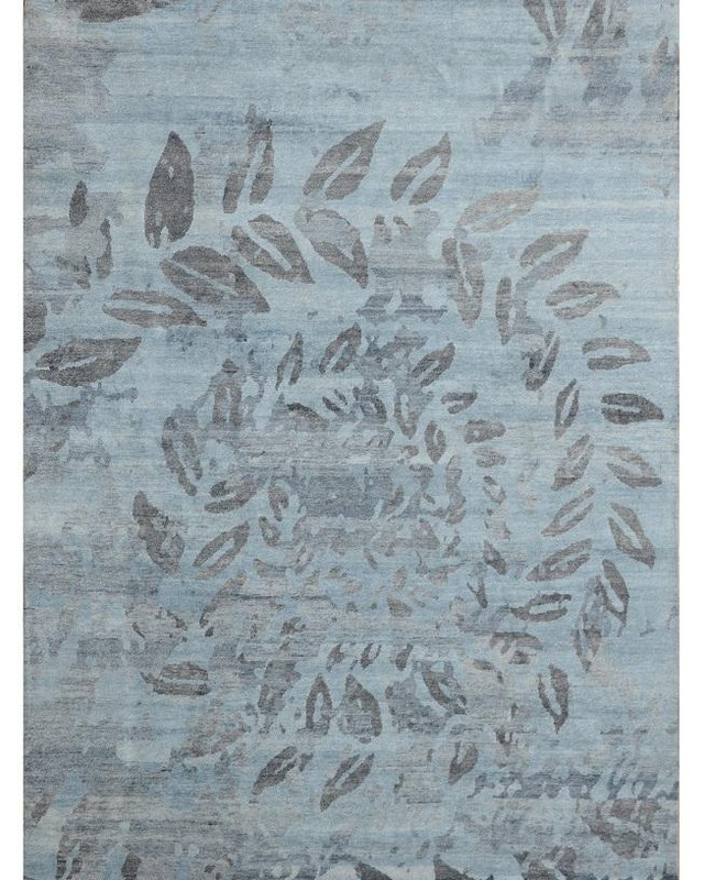 9 x 12 Multi Color Handmade Nepali Viscose Rug