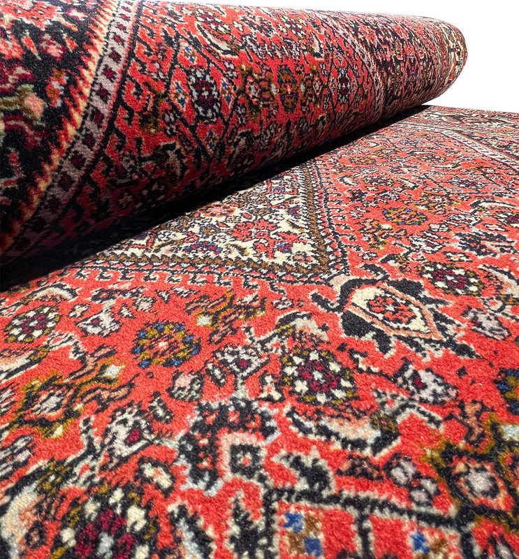 3'7" x 6 Persian Bijar Iron Rug