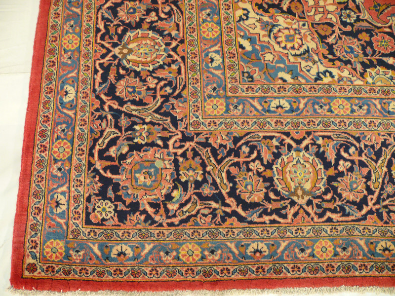 10 x 14 Persian Kashan Rug 4