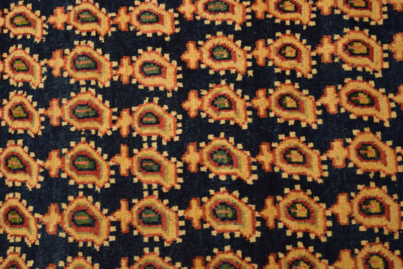 3'4" x 7'2"Persian Mahal Tribal Rug All Over Design
