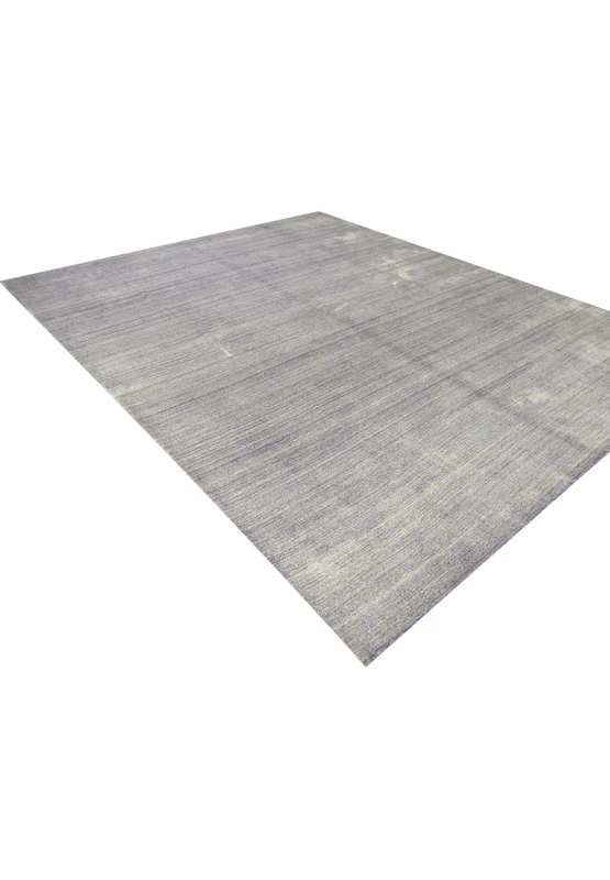 8 x 10 Modern Contemporary Soft Wool & Silk-Feeling Rug