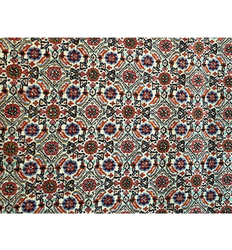 6'6" x 6'6" Persian Moud Square All Over Design Rug