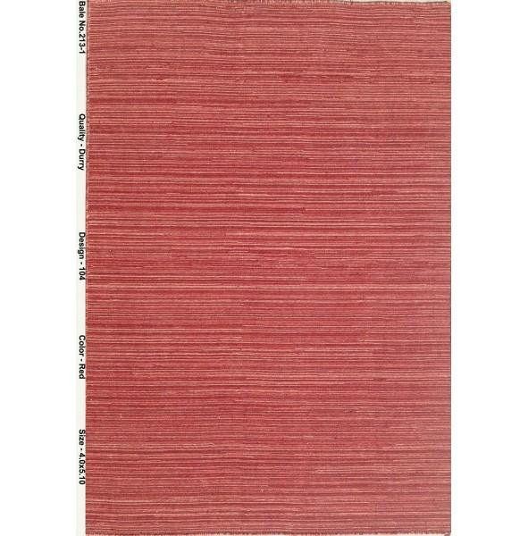 4 x 6 Modern Flat Weave Handmade Rug9