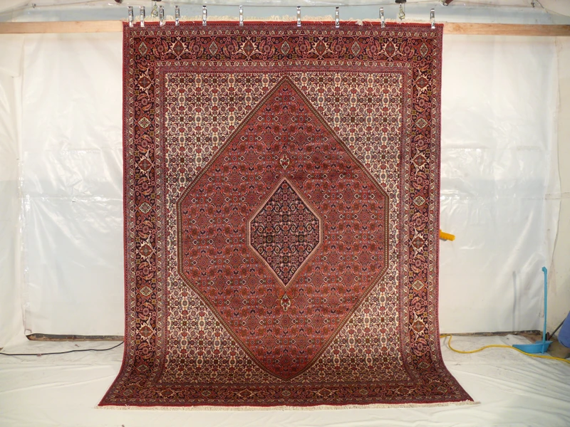 8 x 11 Persian Bijar Iron Rug | High-End