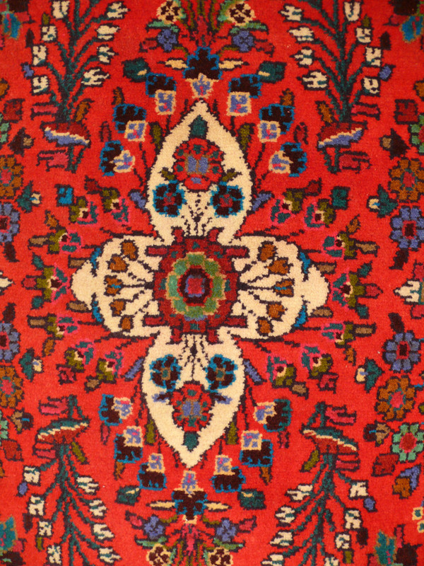 2'7 x 10'3 Persian Hamedan Runner Rug