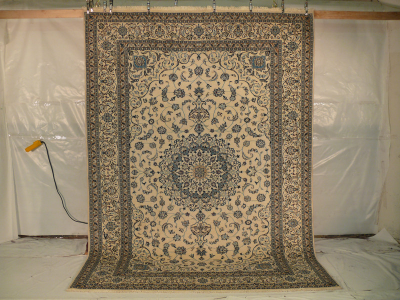 8'2" x 11'4" Persian Nain Rug
