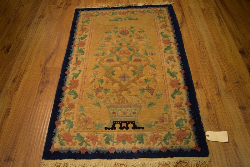 3 x 5 Semi-Antique China Peking Rug