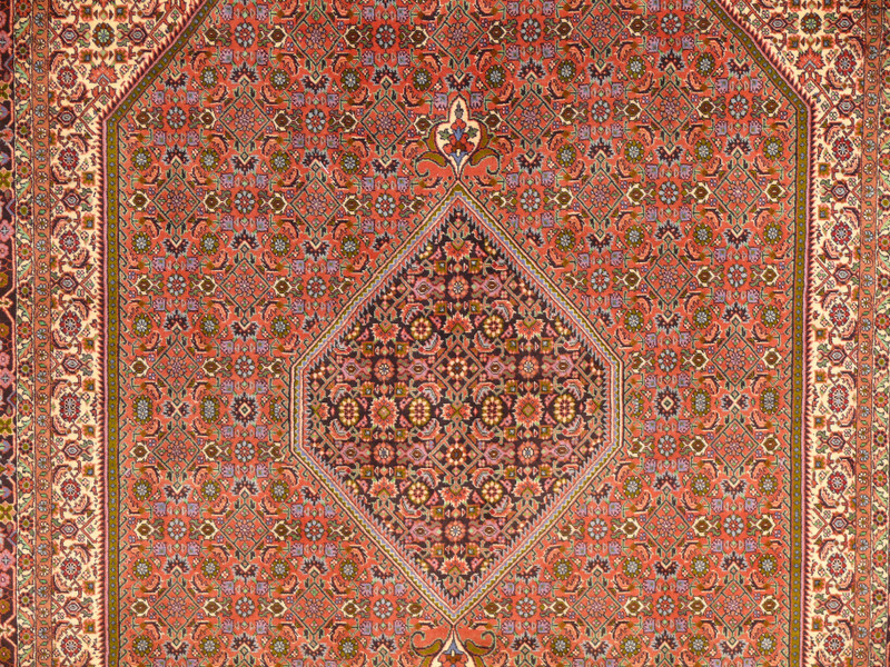 7 x 10 Persian Bijar Iron Rug 2