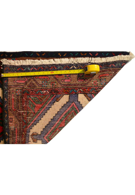 2'6 x 9'4 Persian Hamedan Runner Rug