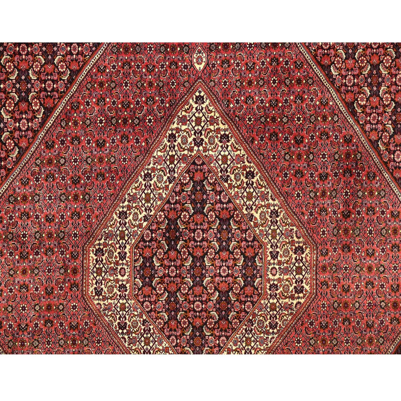 8'2 x 11'5 Persian Bijar Iron Rug